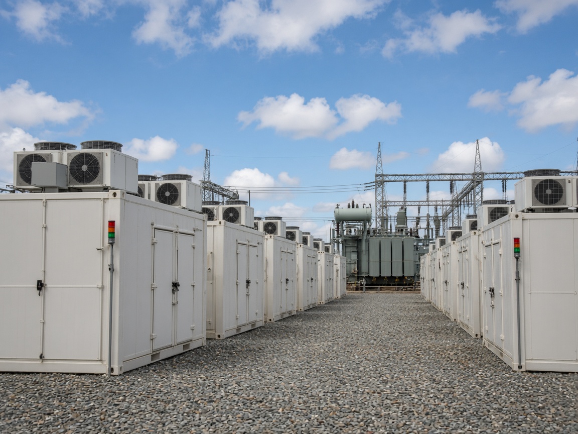 Yüksek kapasiteli müstakil elektrik depolama tesisi